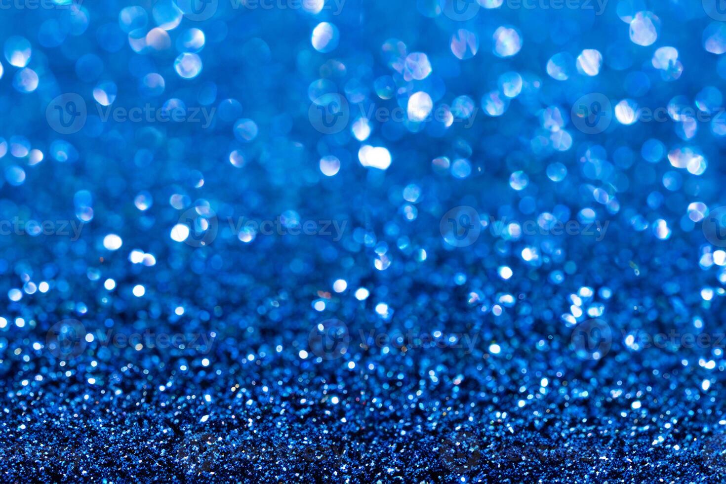 blue glitter abstract background photo