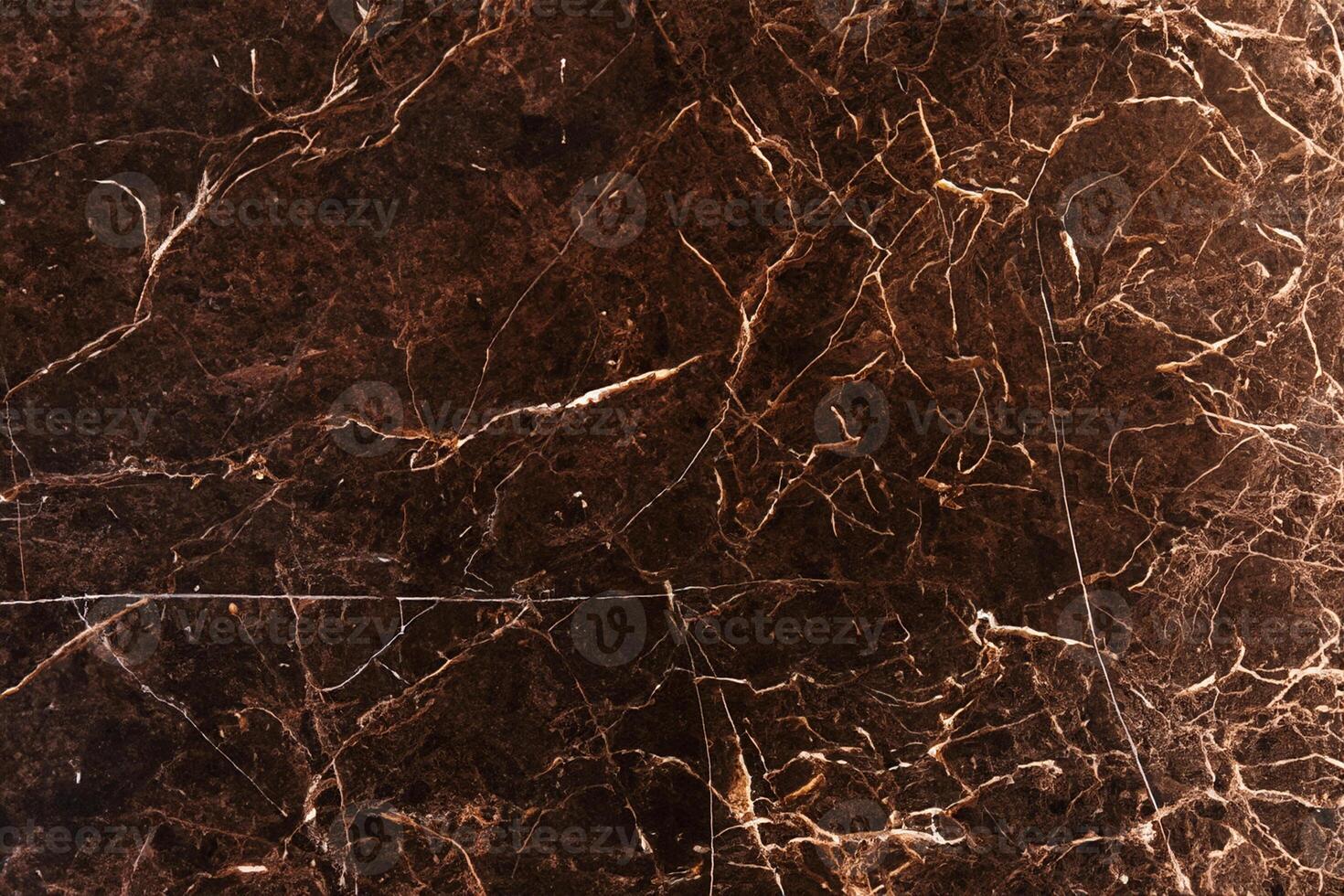 white pattern in dark brown marble texture background for product design photo