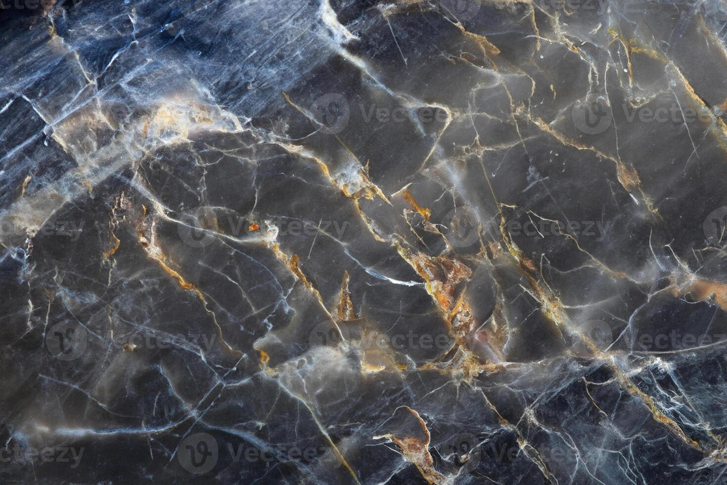 Gold, yellow and white patterned of dark gray marble pattern, Gold Russia for texture background and design product. photo