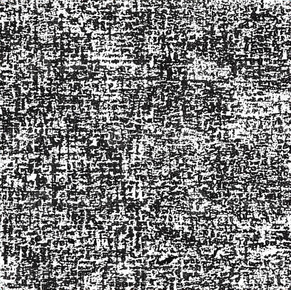 fabric texture. Distressed texture of weaving fabric. Grunge background. Abstract halftone illustration. Overlay to create interesting effect and depth. Black isolated on white. photo