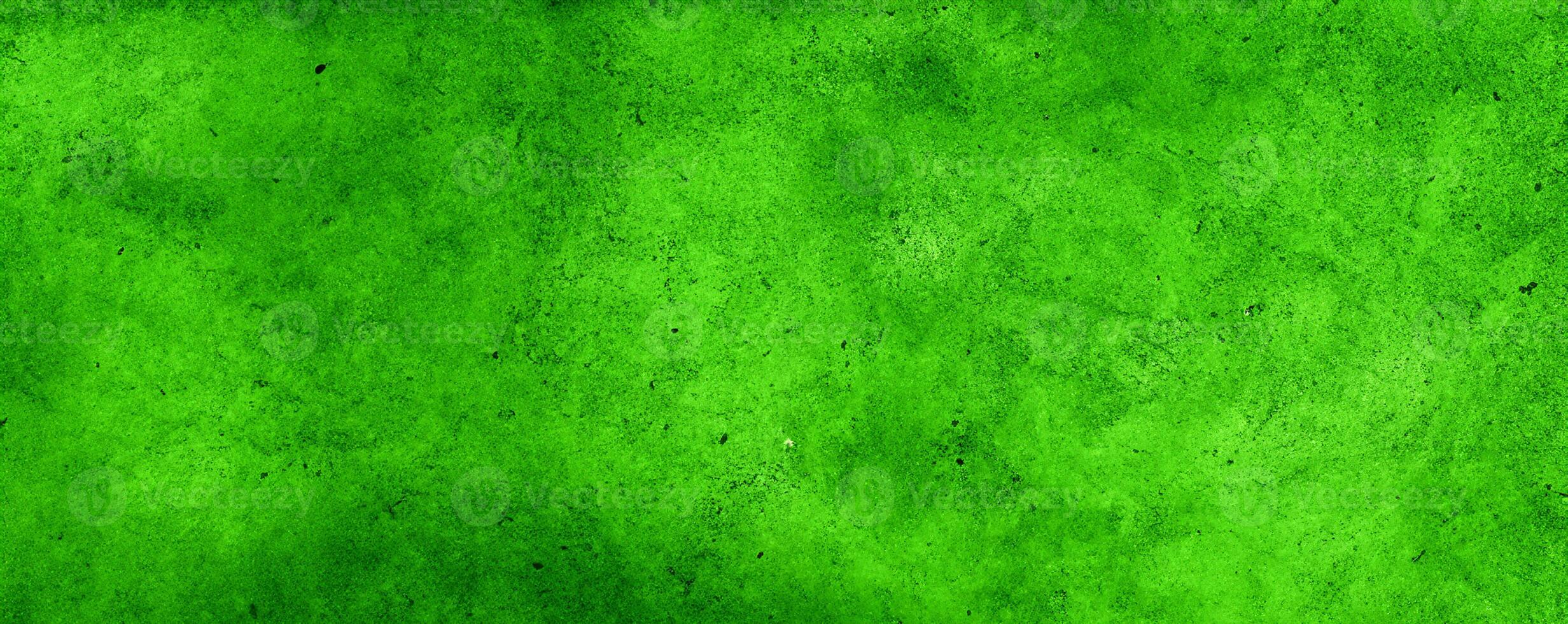 Green textured wall photo
