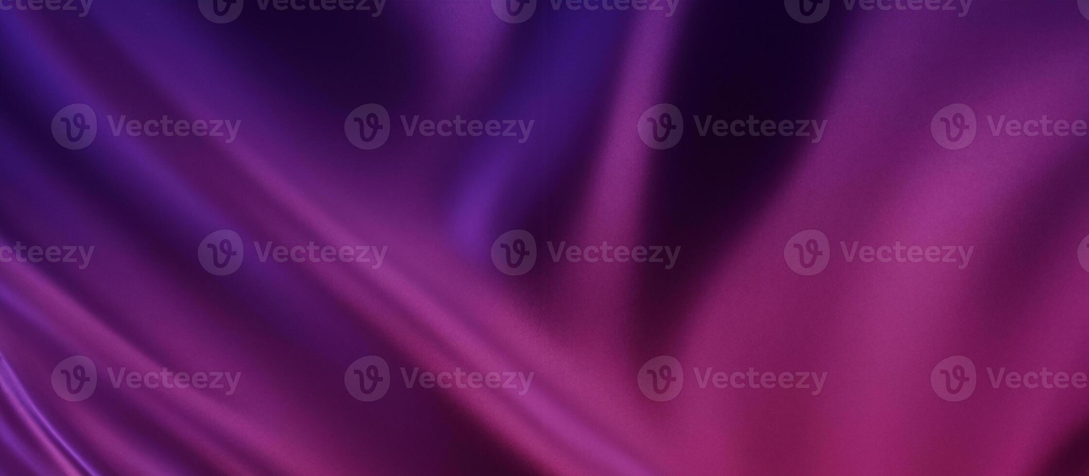 Purple fabric background and texture, Crumpled of violet satin for abstract for abstract design photo