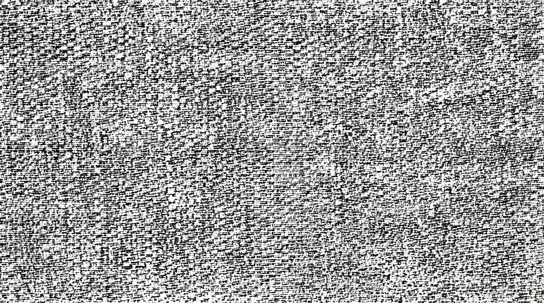 fabric texture. Distressed texture of weaving fabric. Grunge background. Abstract halftone illustration. Overlay to create interesting effect and depth. Black isolated on white. photo