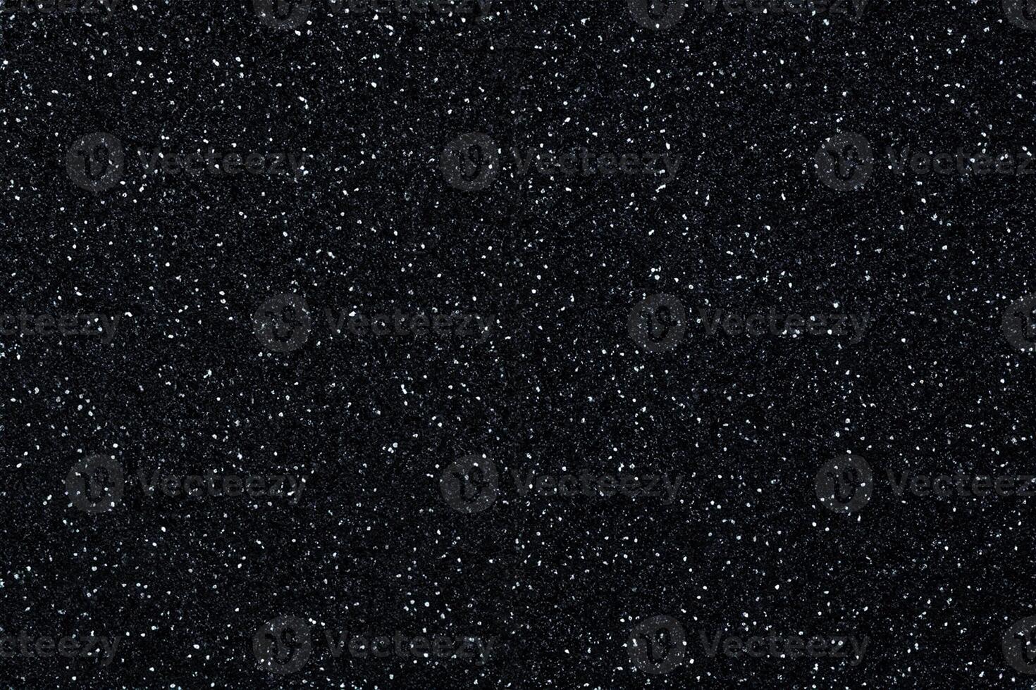 Perfect black glitter background, new texture for personal stylish design look. High quality texture. photo