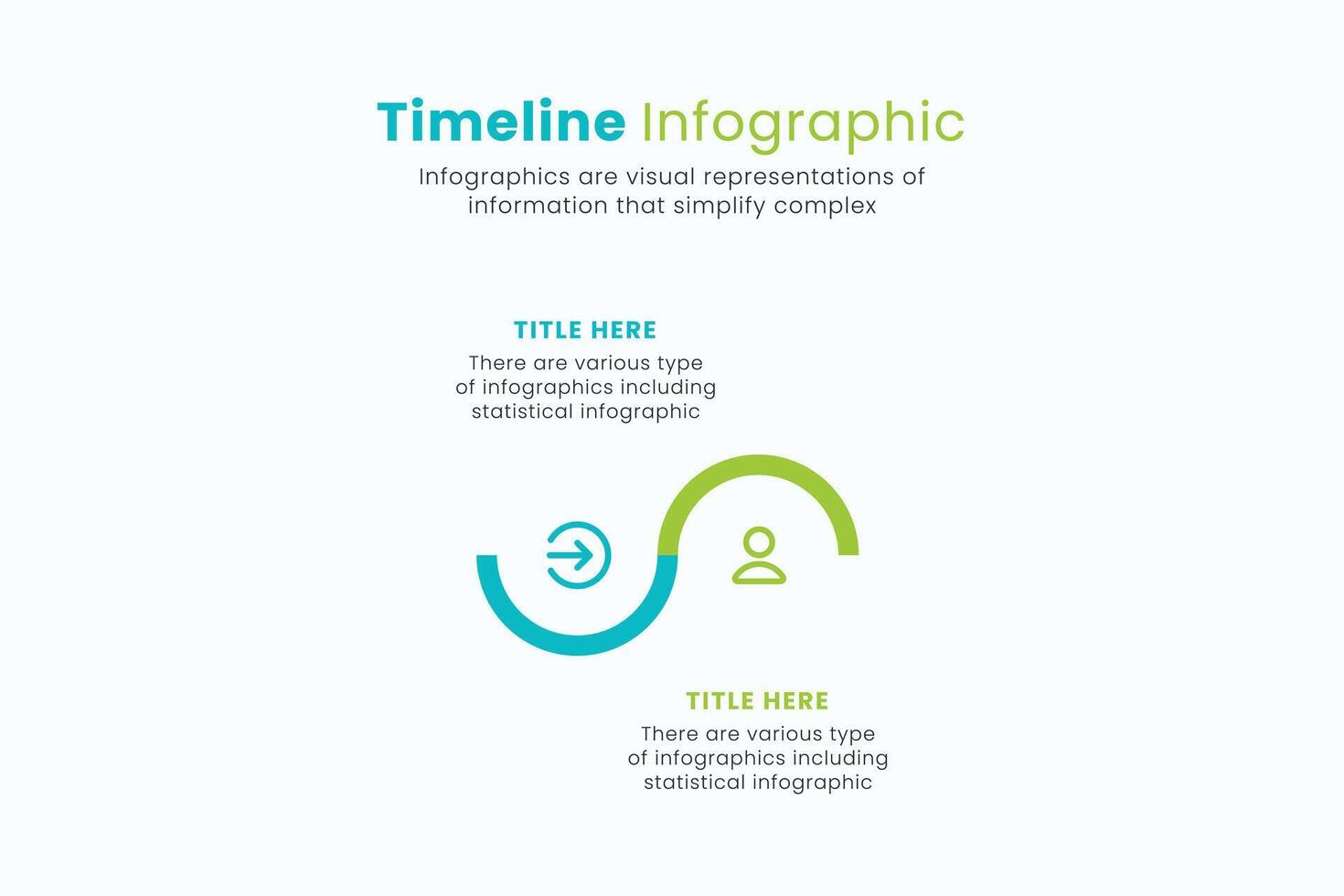 Timeline vector infographic design template for presentations, workflow or process diagram, flowchart.