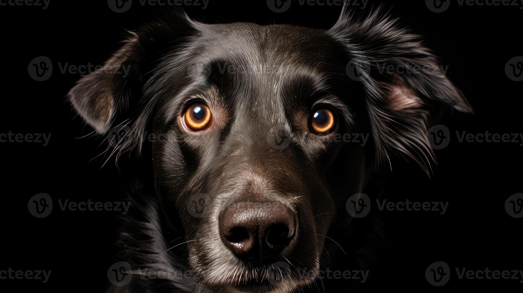 AI generated puzzled dog confused ai generated photo