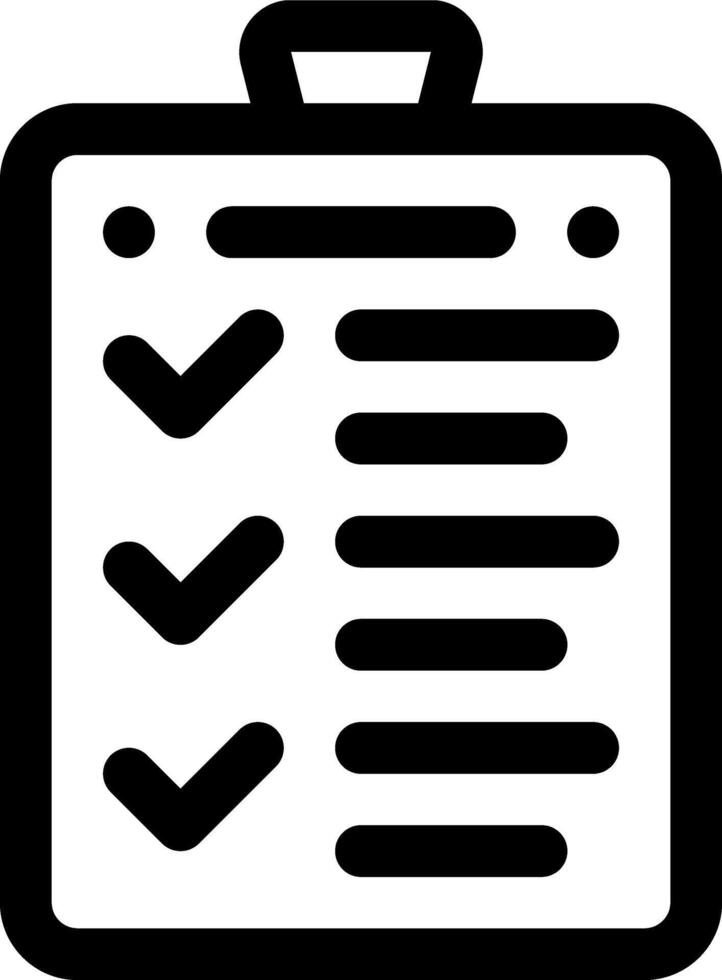 this icon or logo checklist icon or other where it explaints the form of response or approval is in the form of a checklist and others or design application software vector