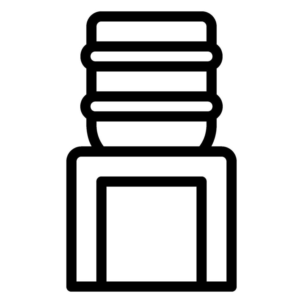 dispenser line icon vector