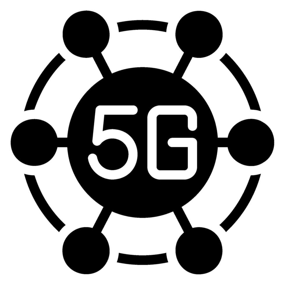 infrastructure glyph icon vector