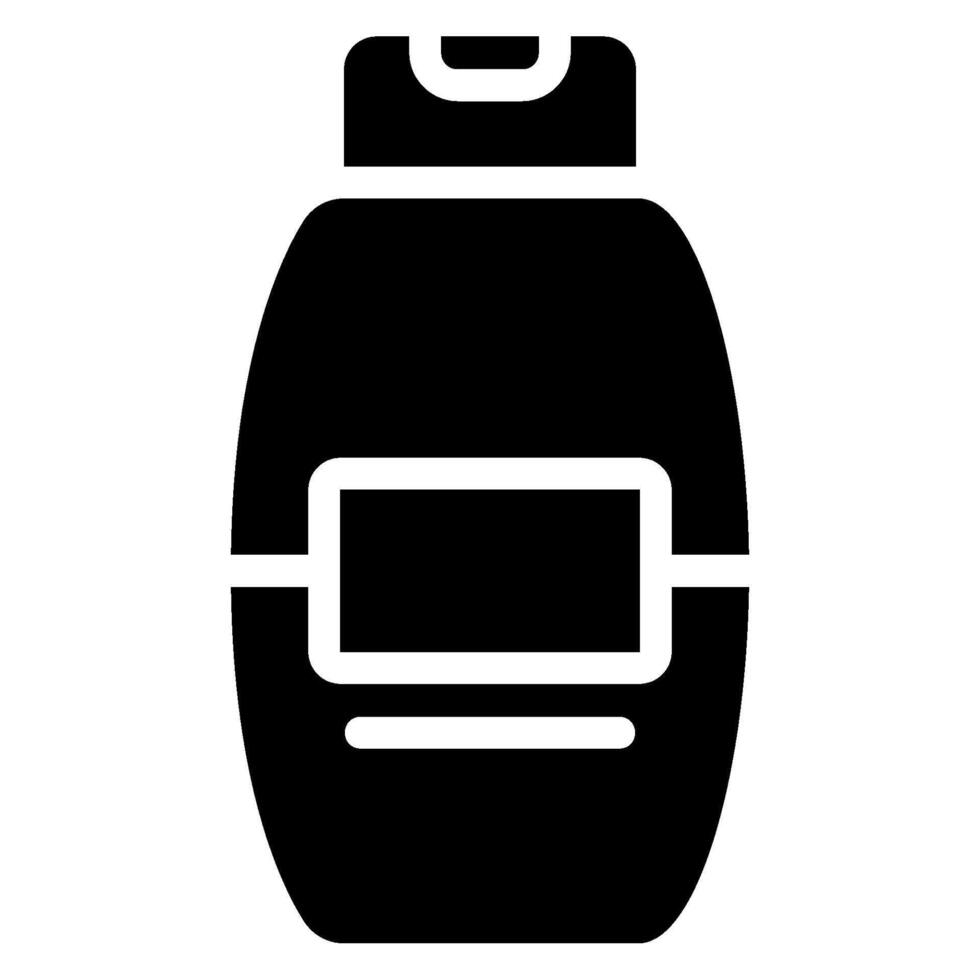 shampoo glyph icon vector