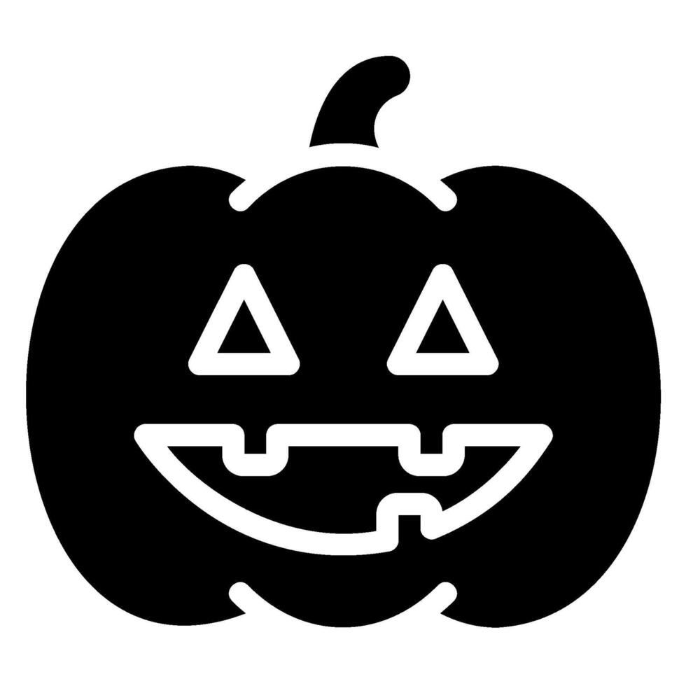 horror glyph icon vector