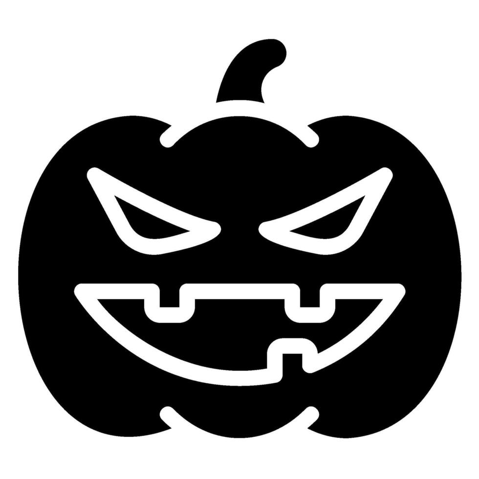 terror glyph icon vector