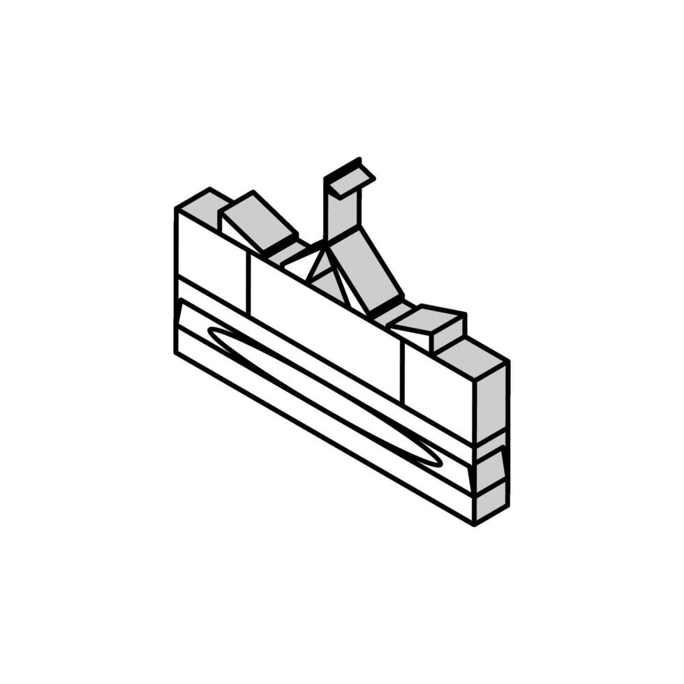 canberra city isometric icon vector illustration