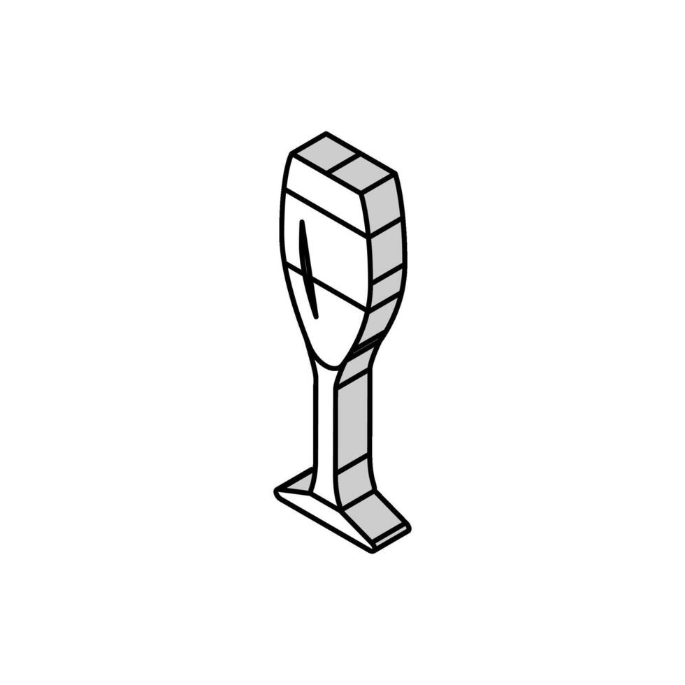 champagne beverage drink isometric icon vector illustration