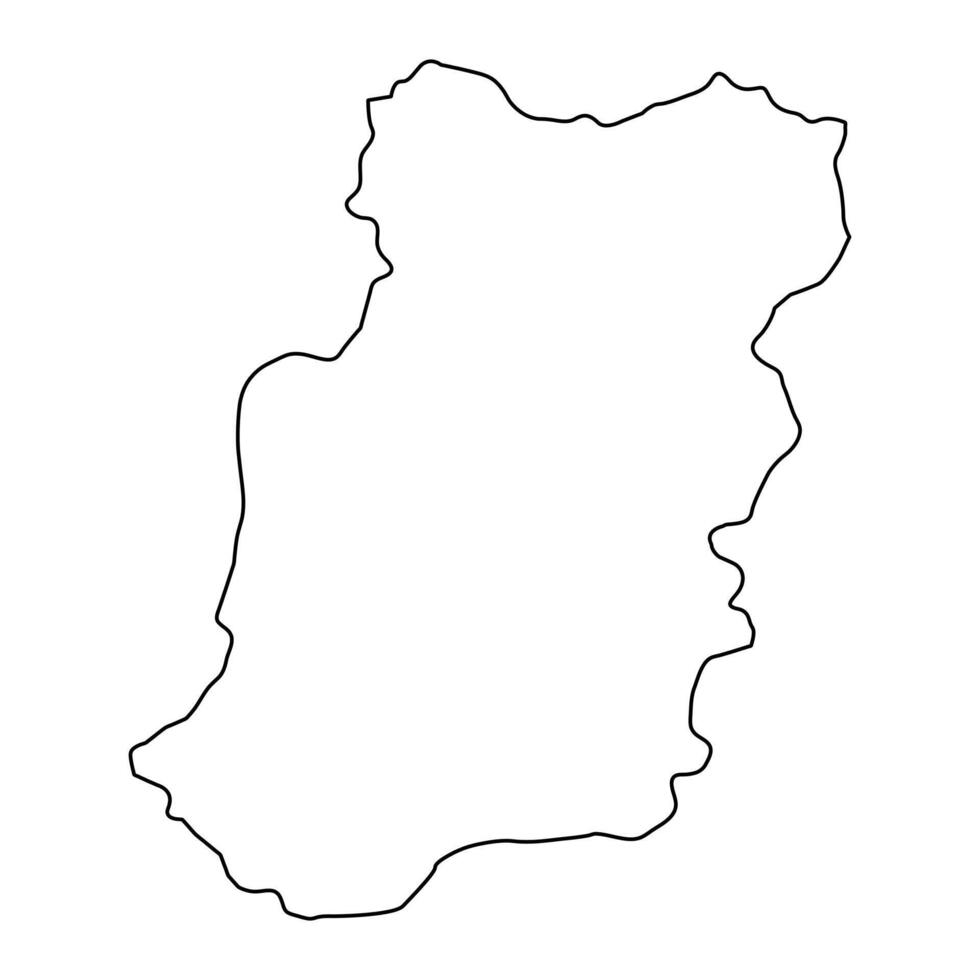 Chimborazo Province map, administrative division of Ecuador. Vector illustration.