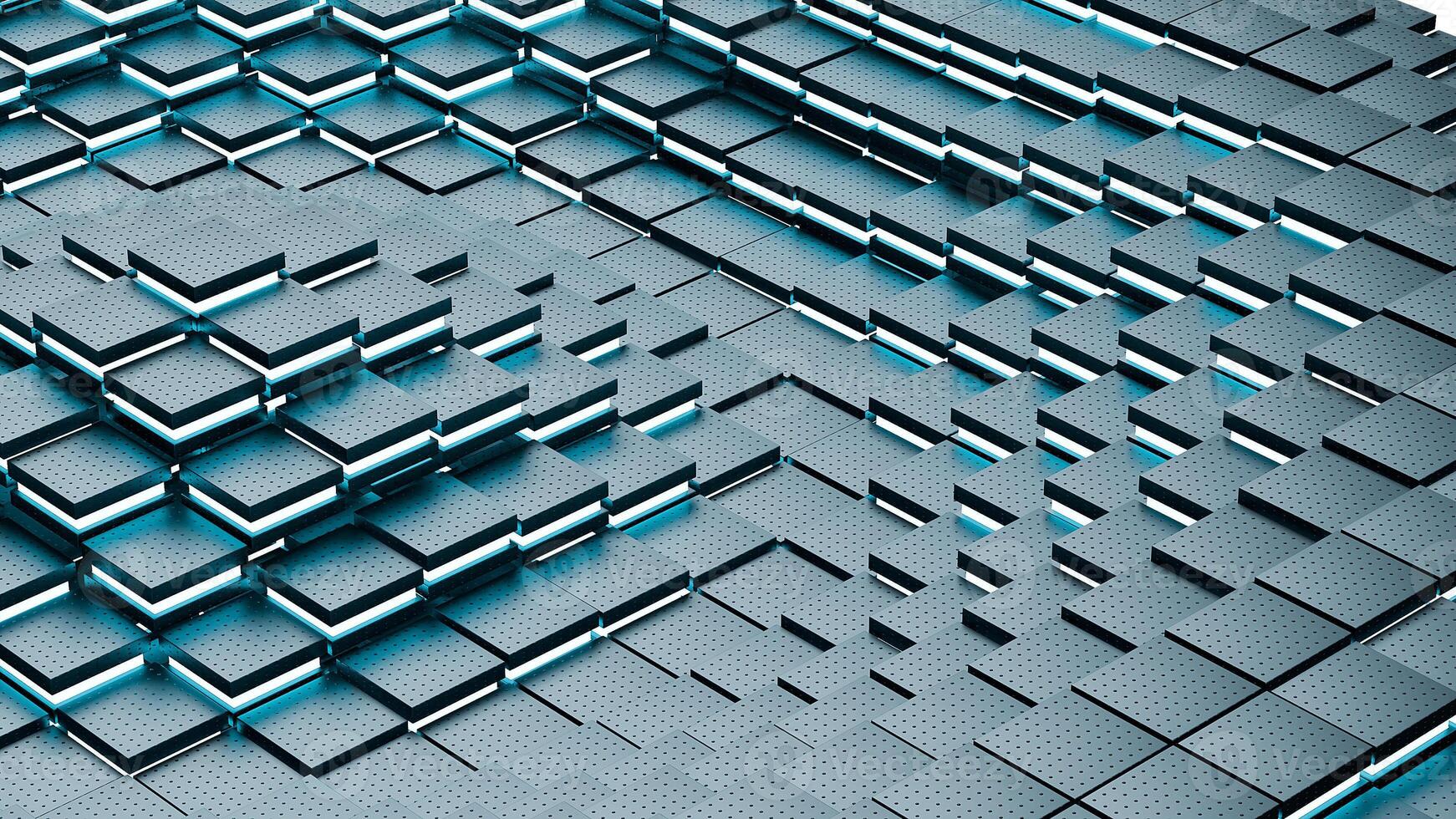 Sci-fi abstract cyber grid background photo