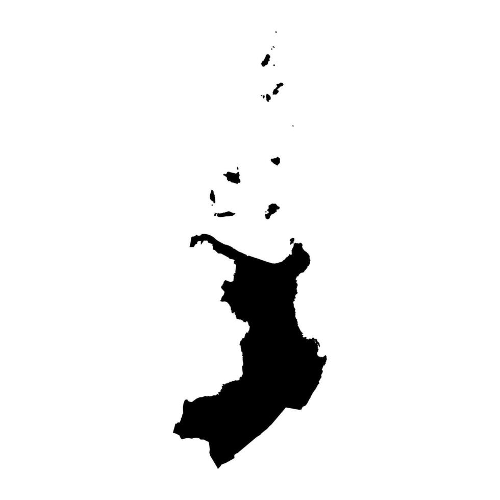 Cagayan Valley Region map, administrative division of Philippines. Vector illustration.