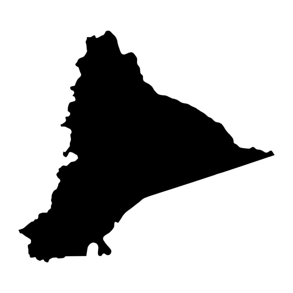 Morona Santiago Province map, administrative division of Ecuador. Vector illustration.
