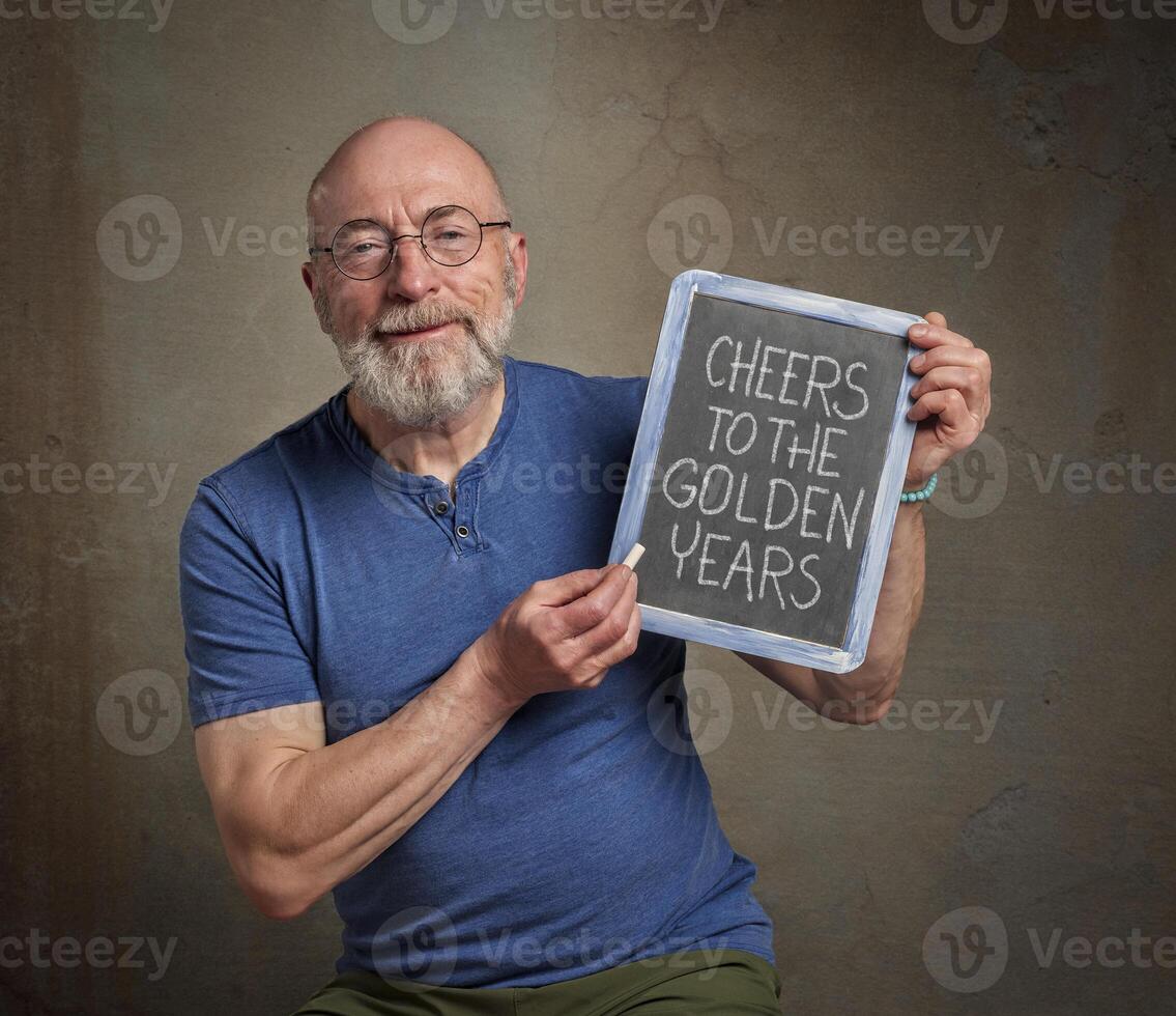 cheers to the golden years photo