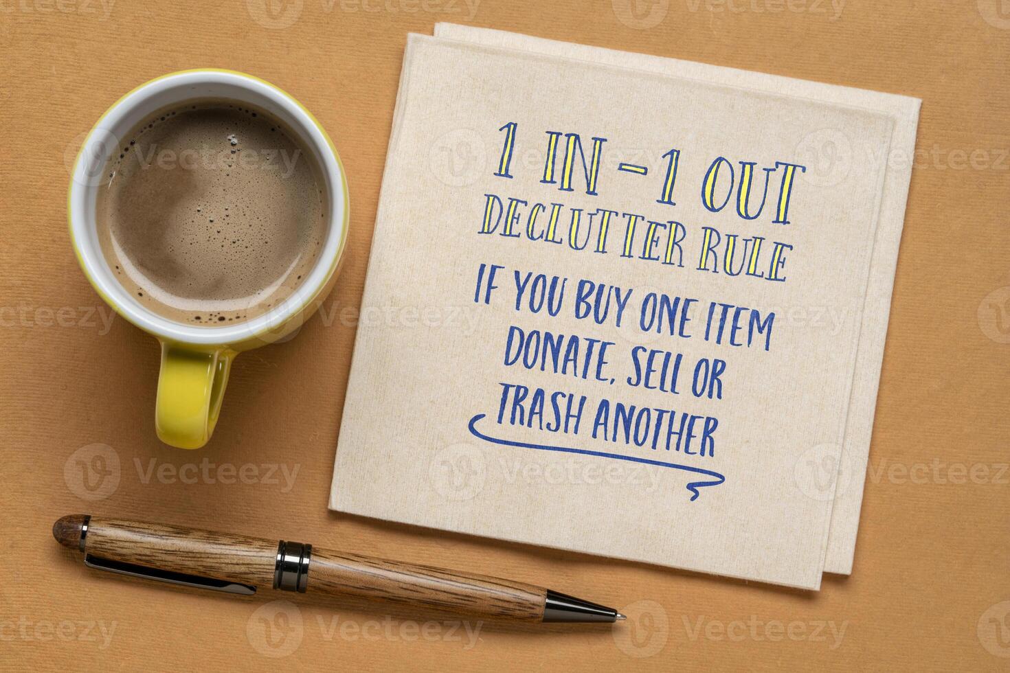 declutter or minimalism rule photo