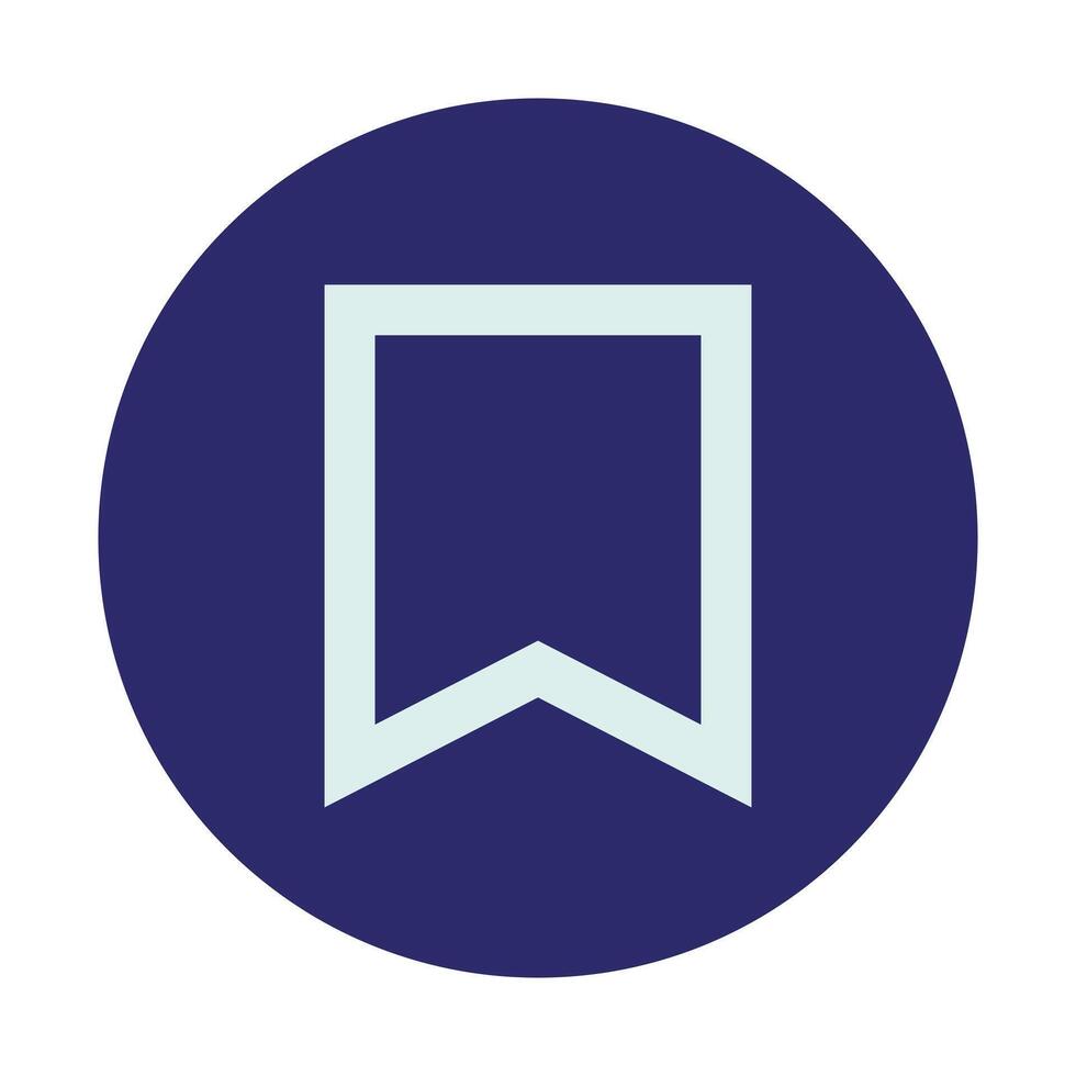 a blue and white icon with a book in the middle vector