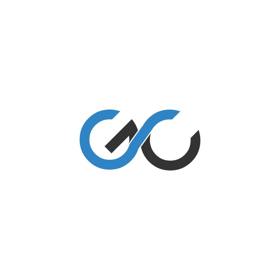 GC Creative logo And  Icon Design vector