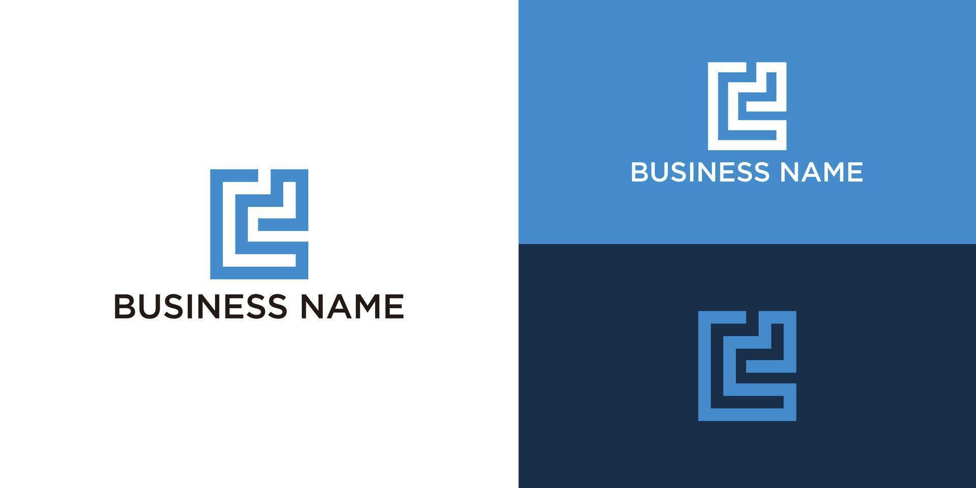Square with D letter logo design vector
