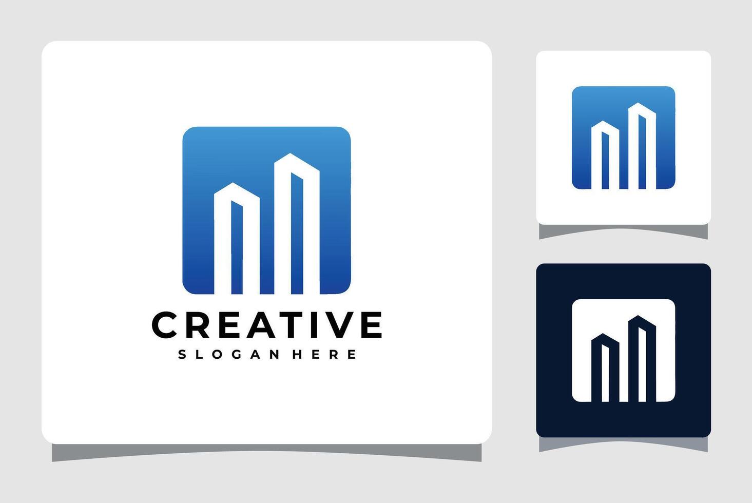 Vector real estate property Business logo design