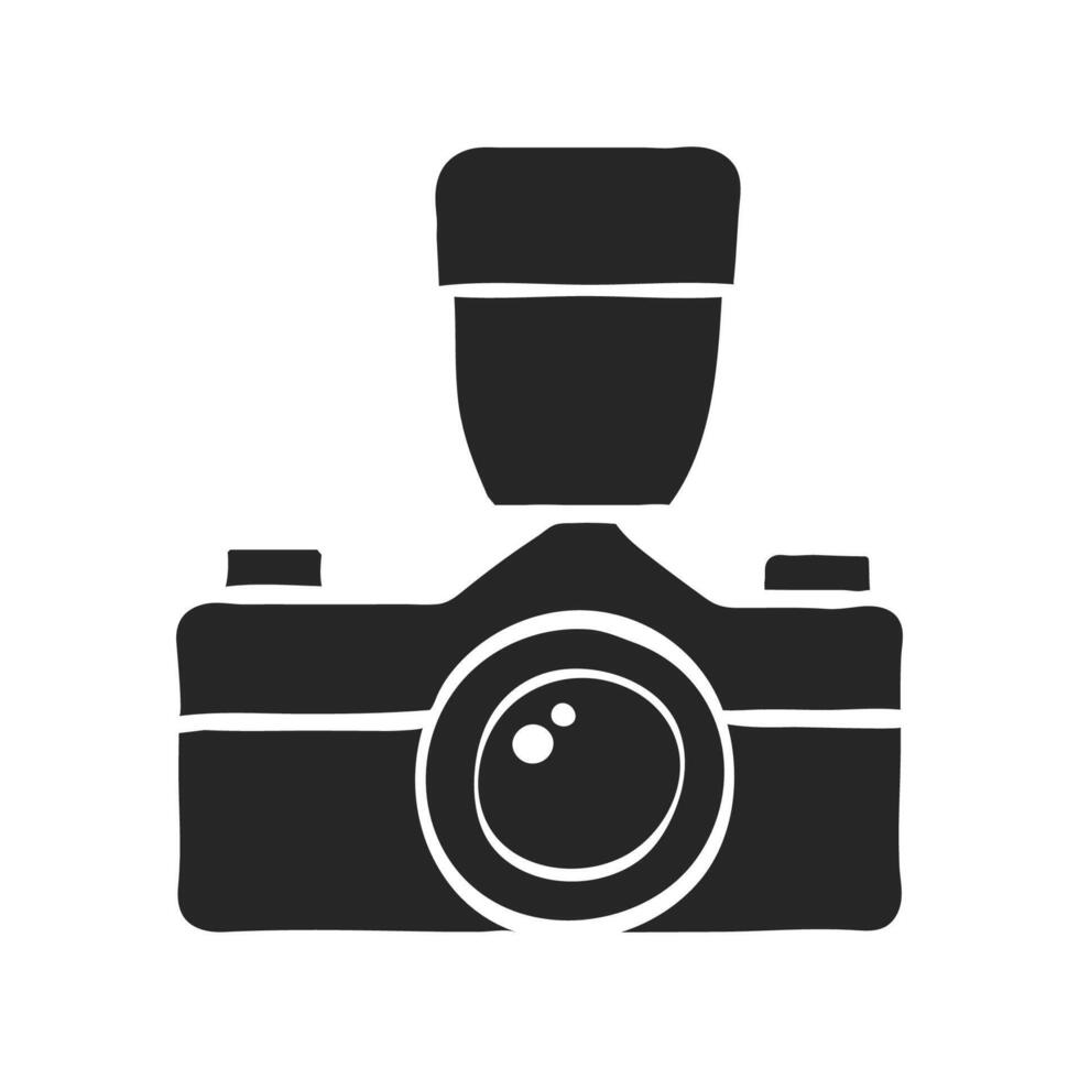 Hand drawn Camera vector illustration