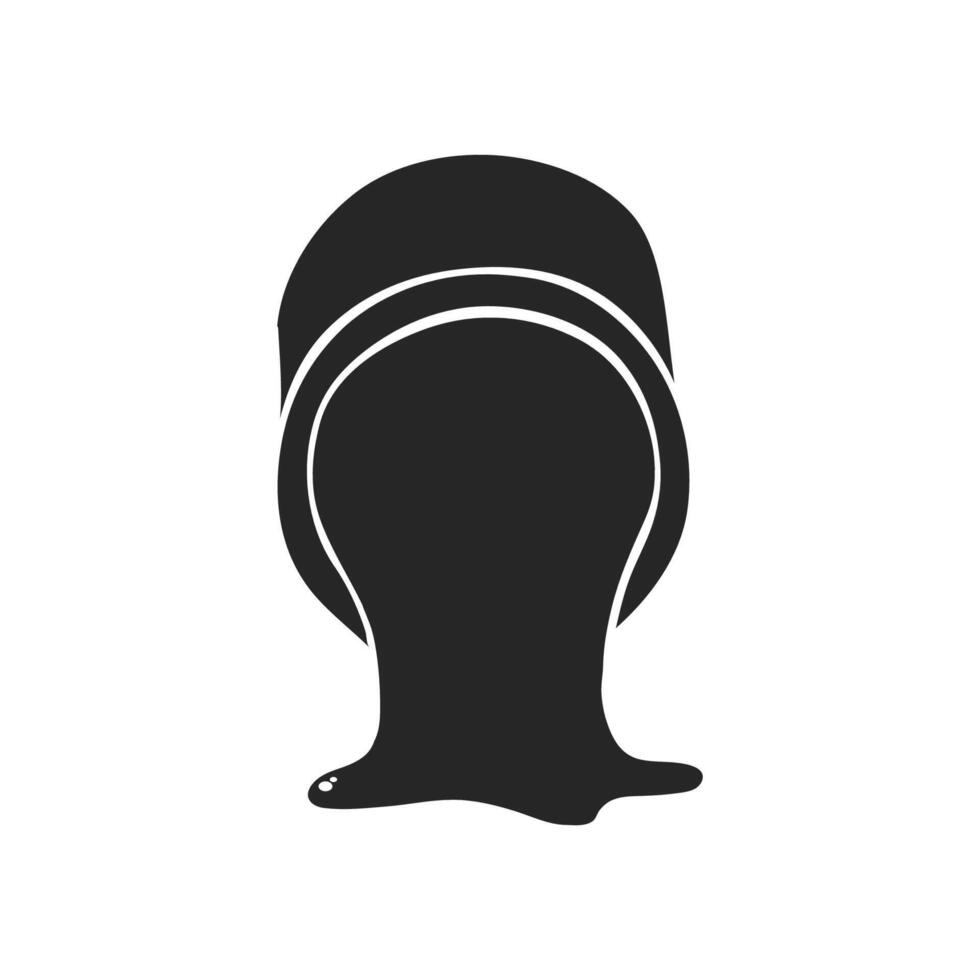 Hand drawn Painting can vector illustration