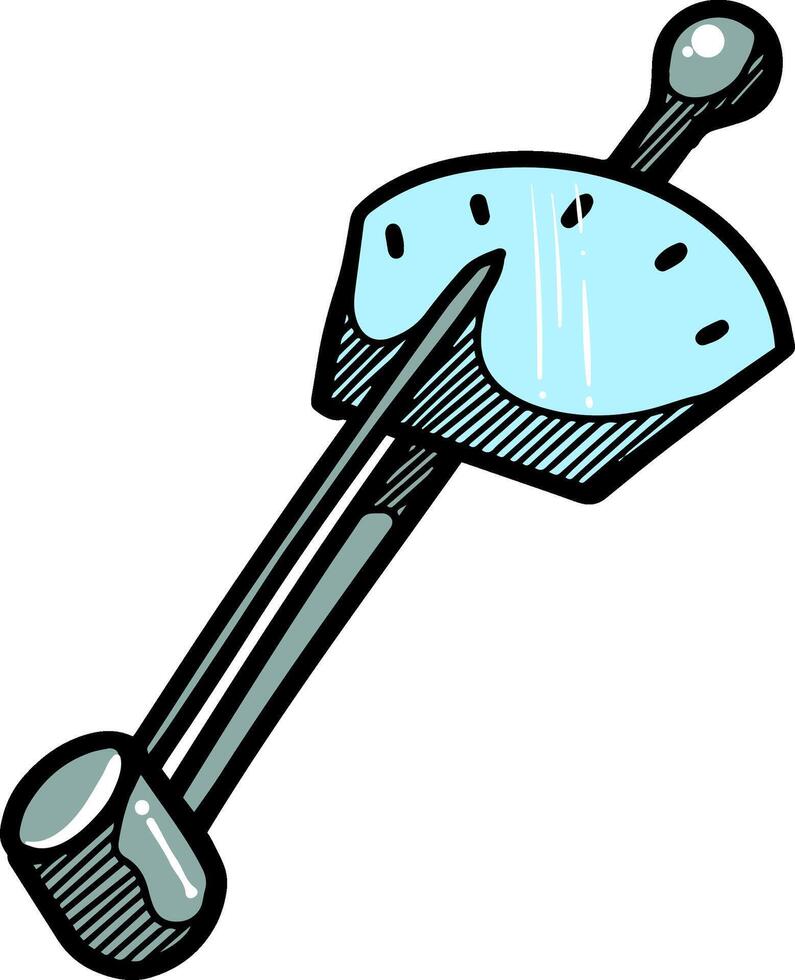 Torque wrench icon  style color vector illustration