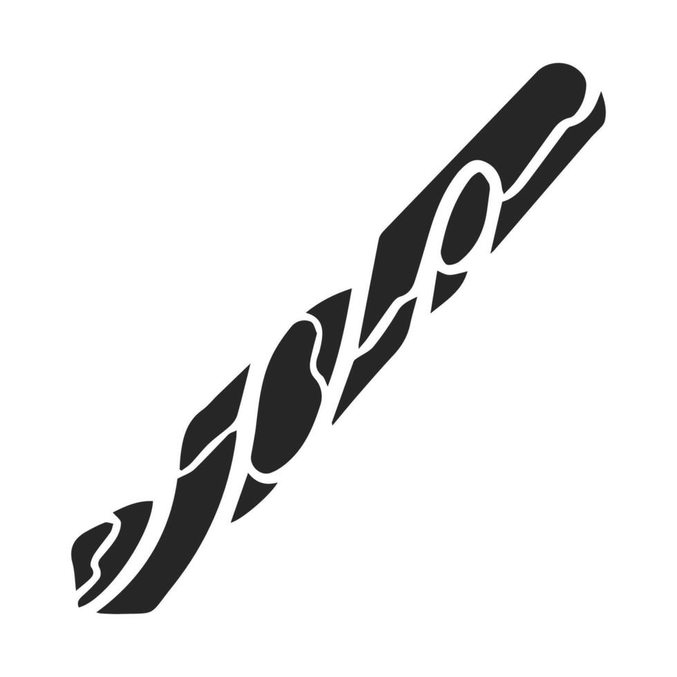 Dill bit Woodworking tool vector illustration