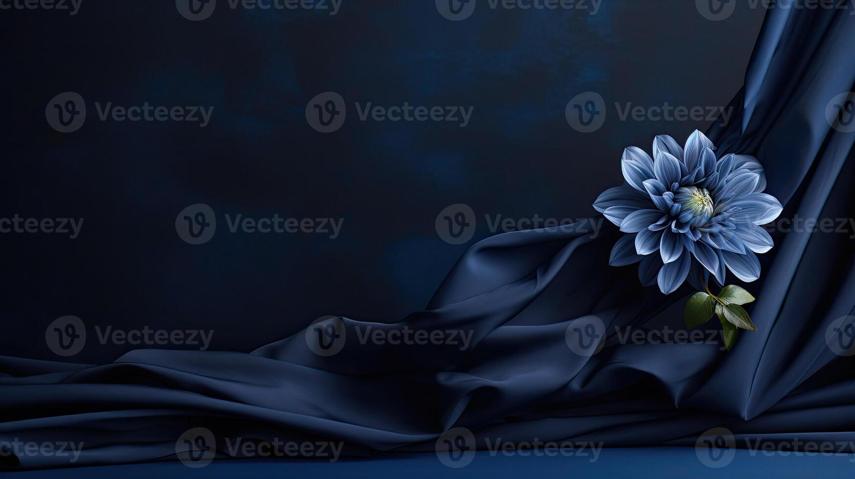AI generated texture background navy blue ai generated photo