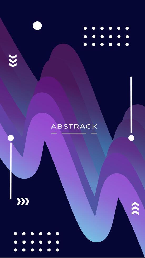 abstrack antecedentes vertical minimalista vector