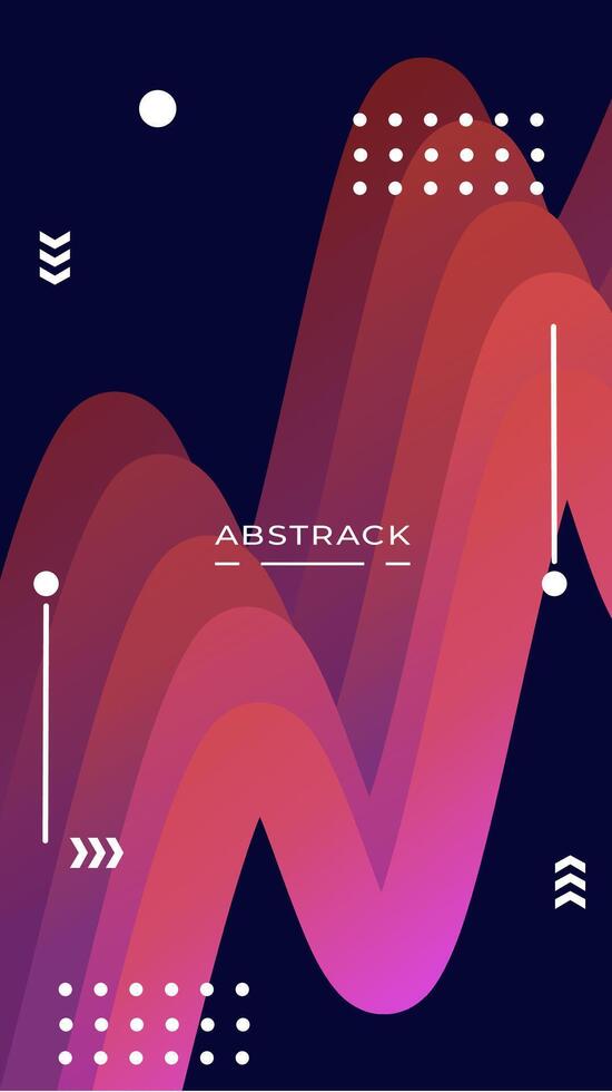 Abstrack background vertical minimalist vector