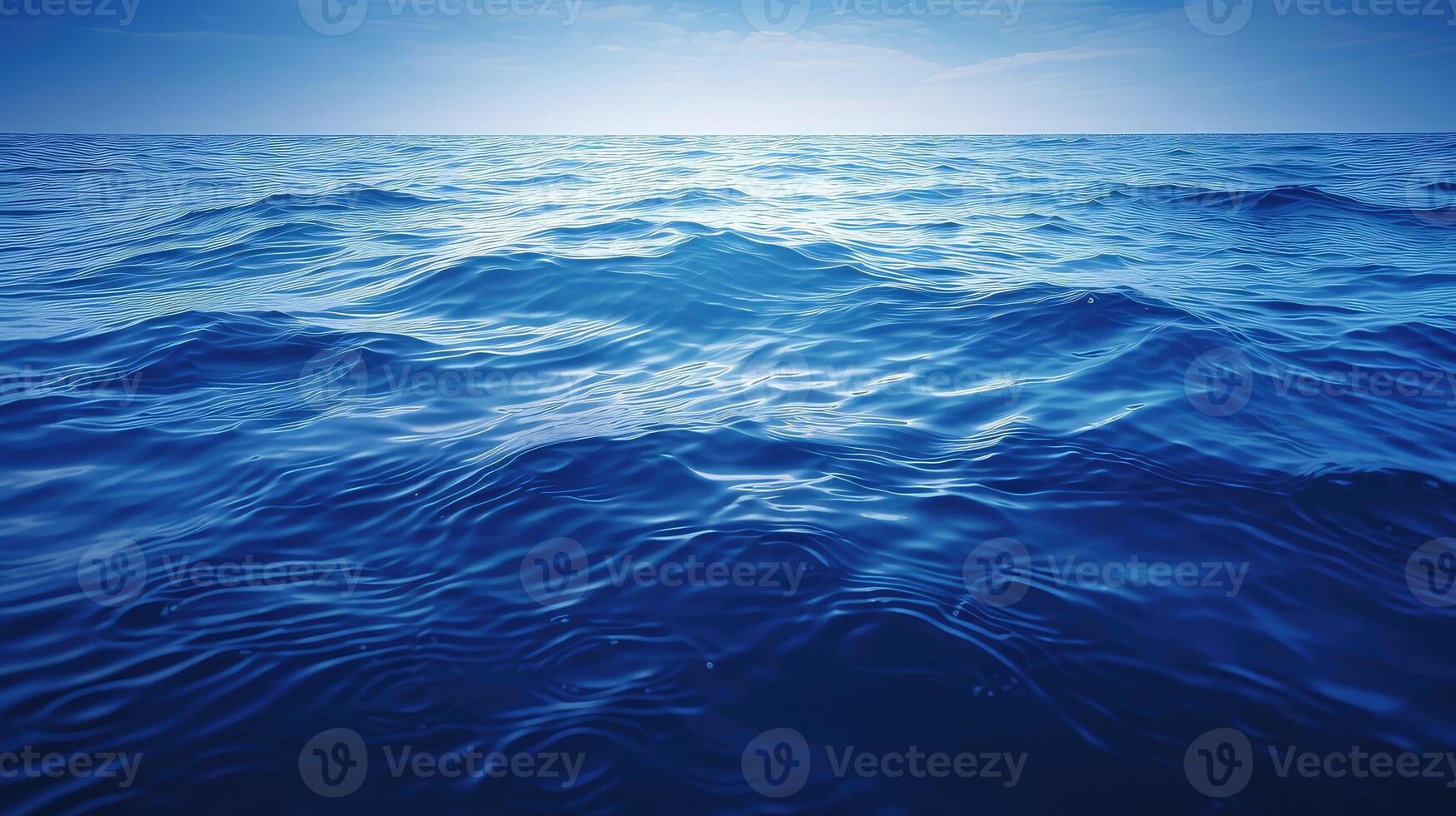 AI generated ocean navy lines ai generated photo