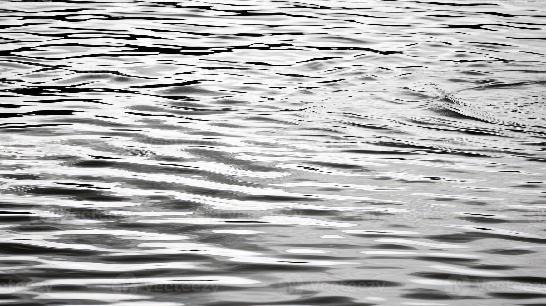 AI generated serene lake ripples ai generated photo