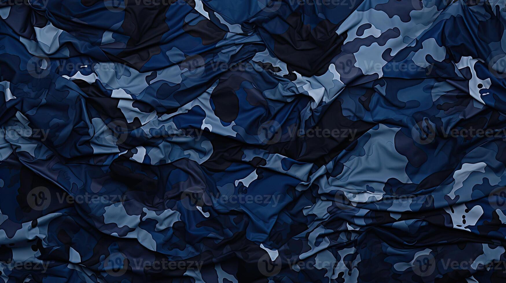 AI generated fashion navy camo ai generated photo