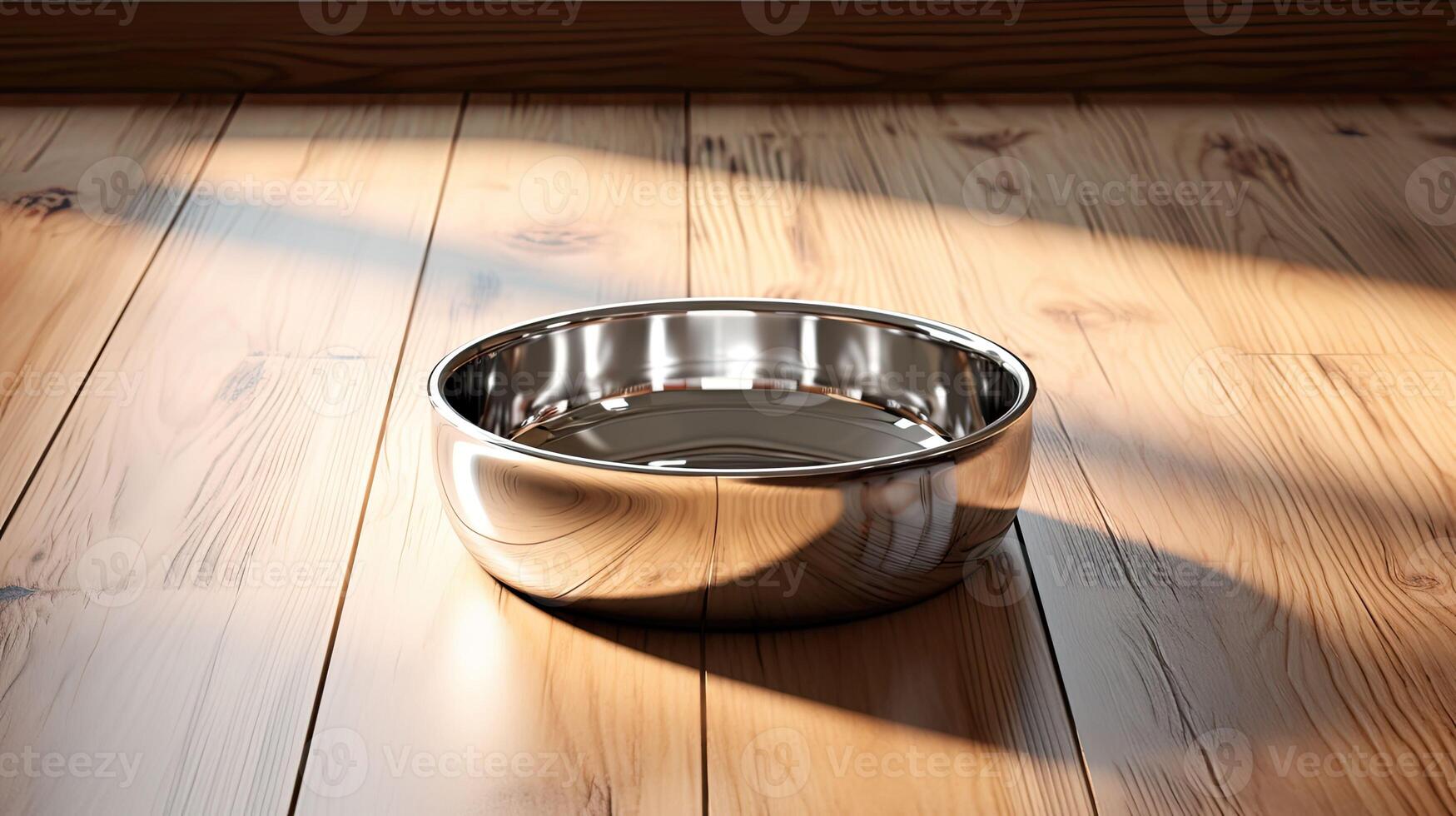 AI generated drink dog water bowl ai generated photo