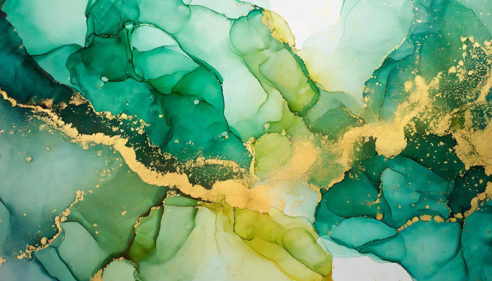 AI generated Generated image of Abstract Liquid Watercolors and Alcohol Ink Splatter photo