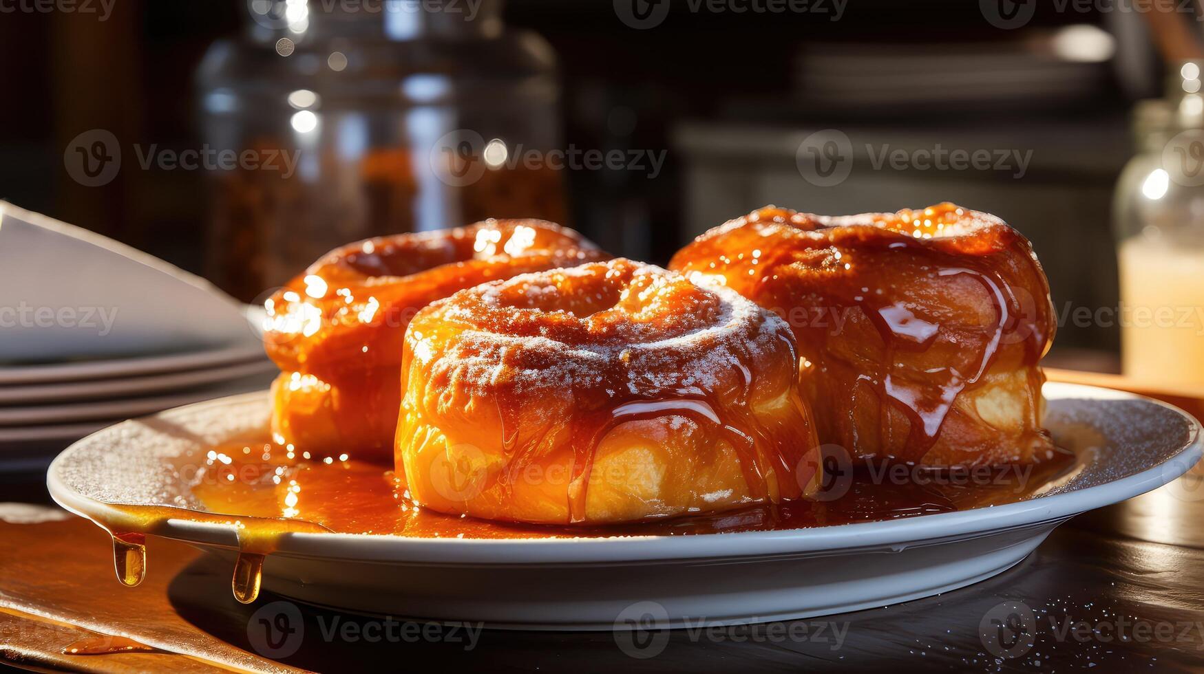 AI generated bakery morning buns ai generated photo