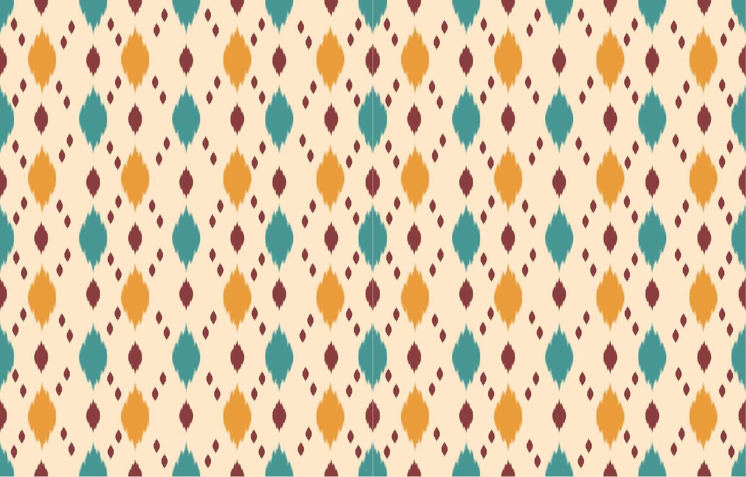 Ethnic abstract ikat art. Aztec ornament print. geometric ethnic pattern seamless  color oriental.  Design for background ,curtain, carpet, wallpaper, clothing, wrapping, Batik, vector illustration.