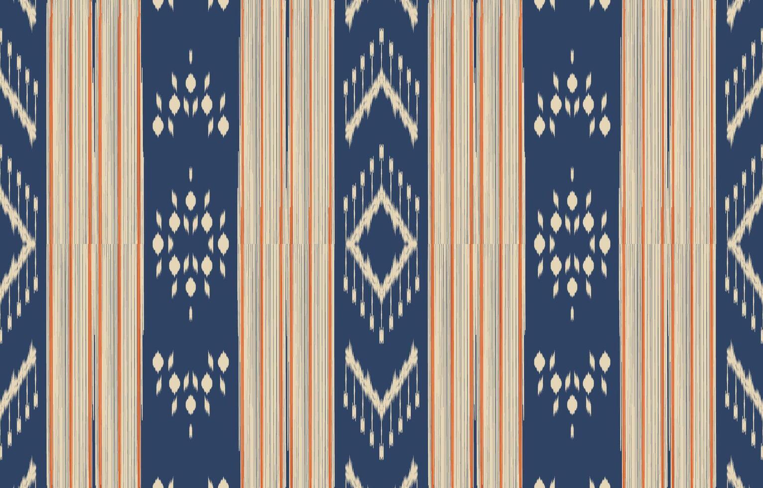 Ethnic abstract ikat art. Aztec ornament print. geometric ethnic pattern seamless  color oriental.  Design for background ,curtain, carpet, wallpaper, clothing, wrapping, Batik, vector illustration.