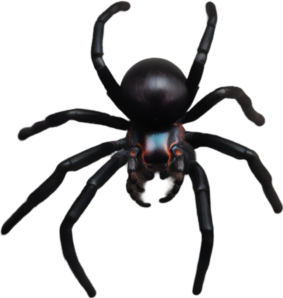 AI generated Colorful and elegant Spider image. png
