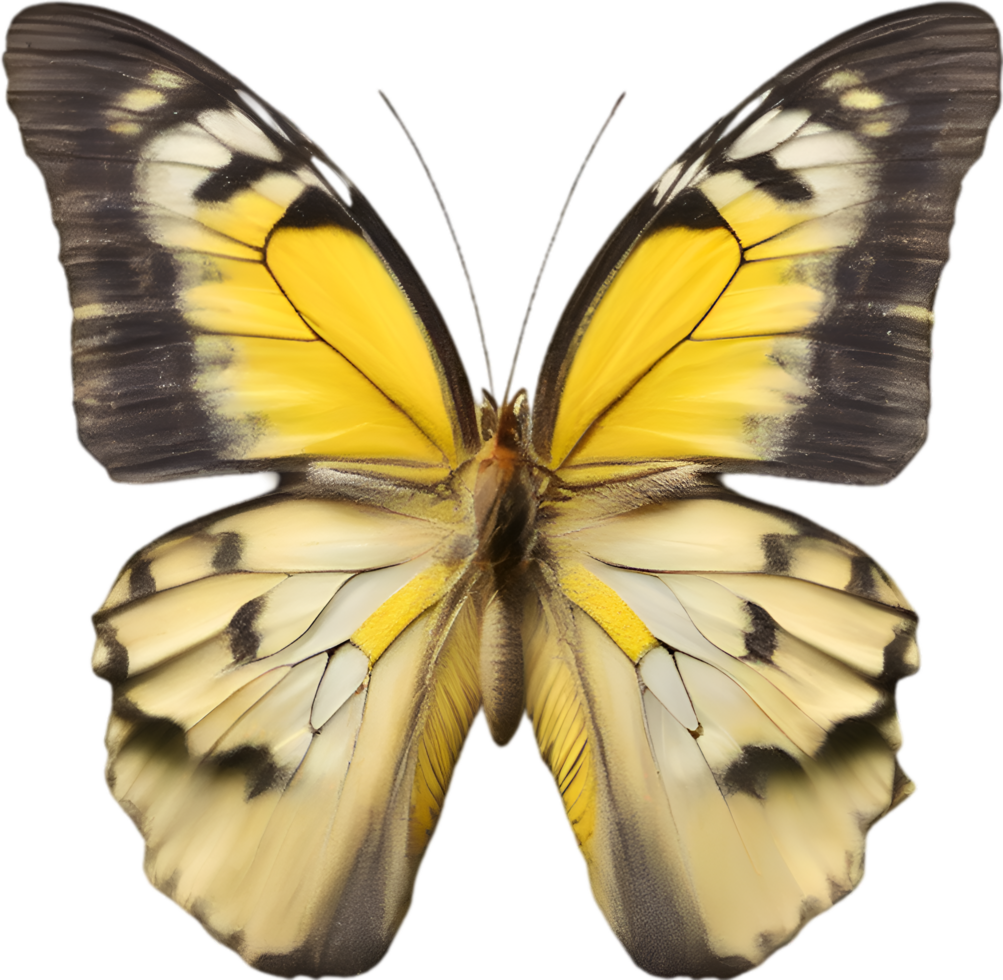 AI generated Colorful and elegant butterfly image. png