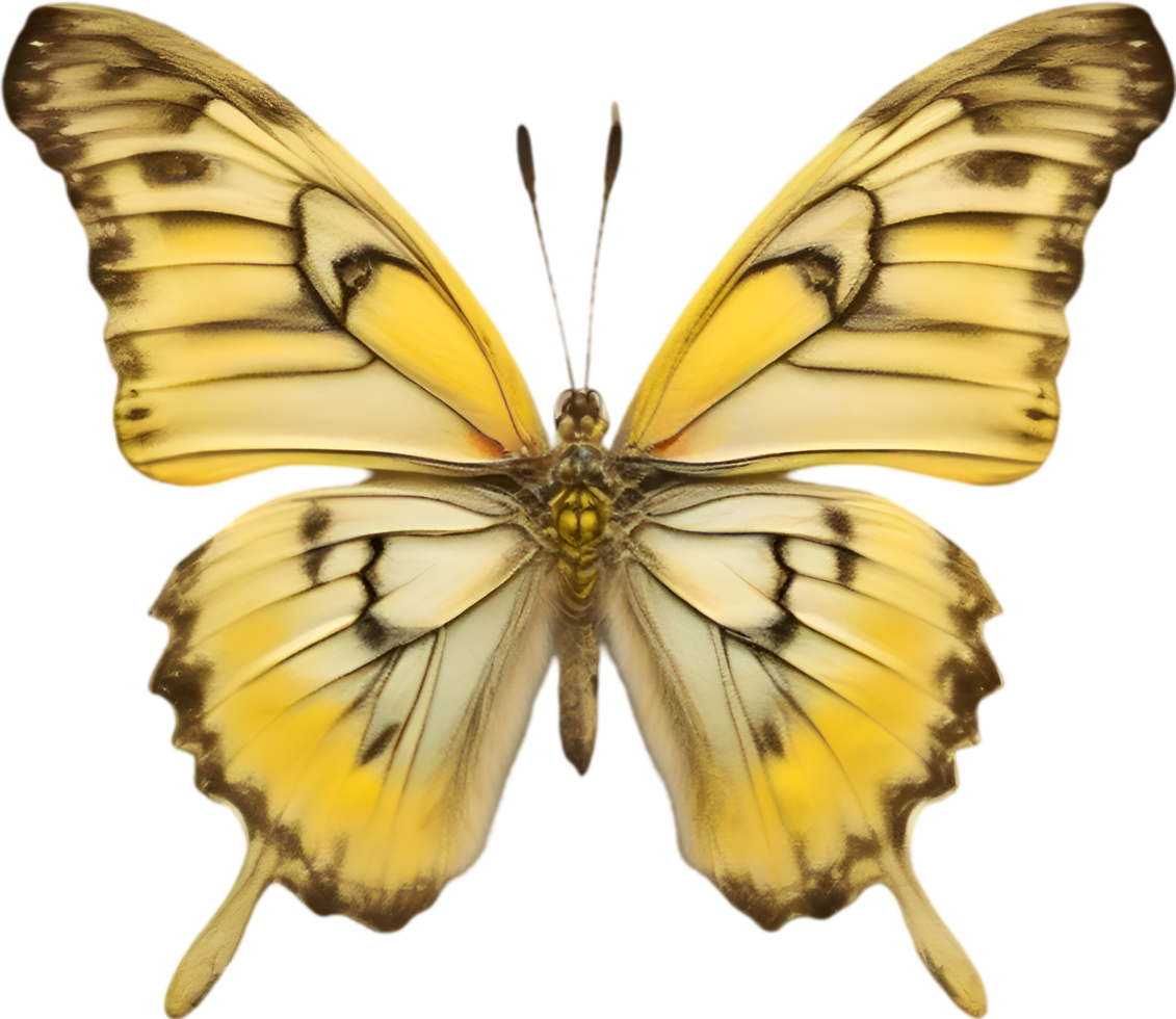 AI generated Colorful and elegant butterfly image. png