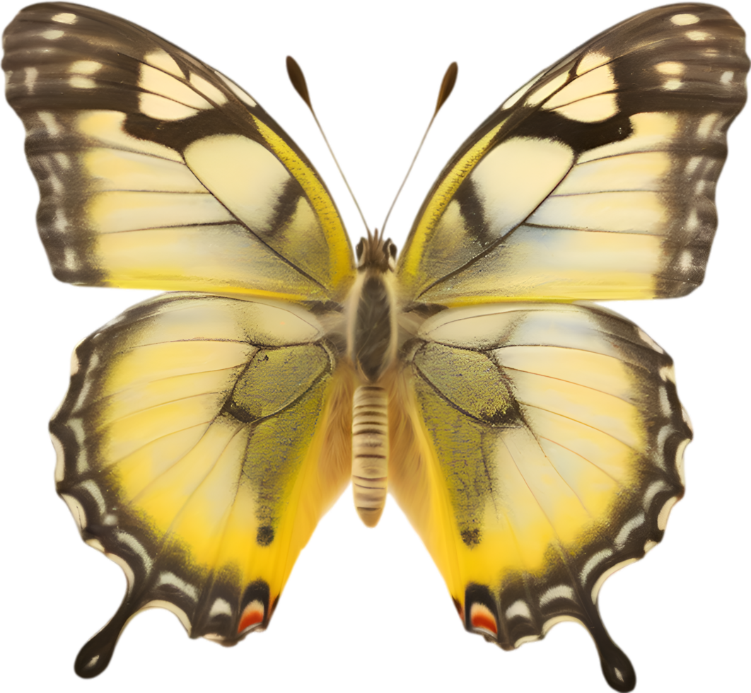 AI generated Colorful and elegant butterfly image. png