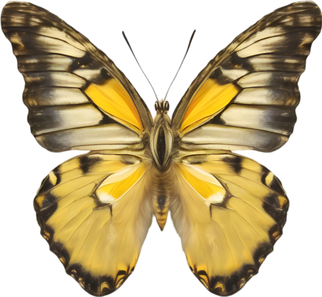 AI generated Colorful and elegant butterfly image. png