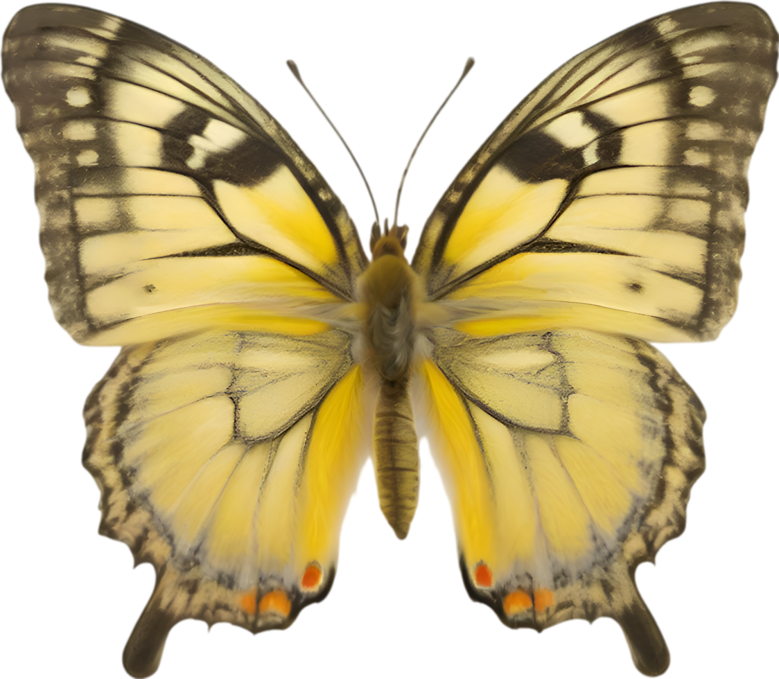 AI generated Colorful and elegant butterfly image. png