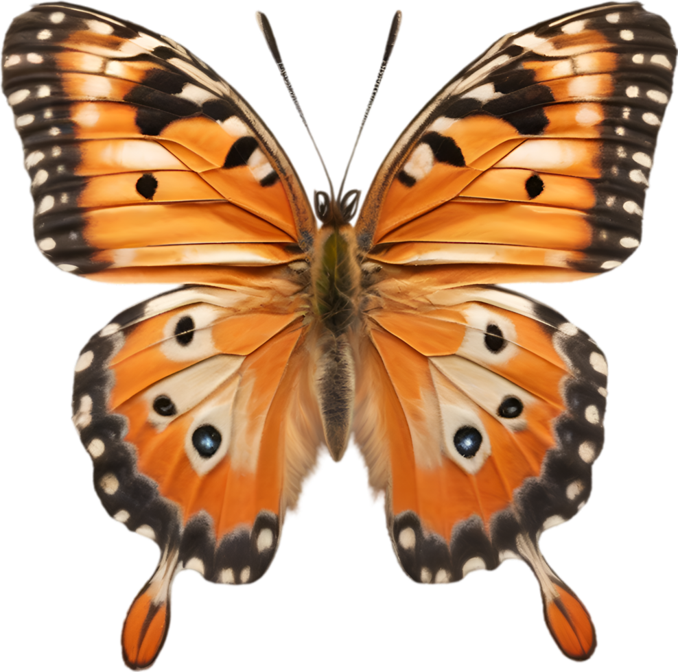 AI generated Colorful and elegant butterfly image. png